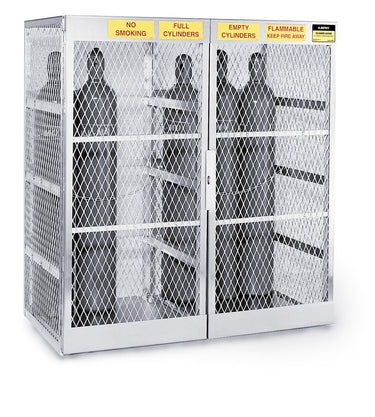 Justrite 20 Oxygen, Gas Cylinder Locker